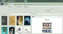 Desktop Screenshot of devonsw.deviantart.com