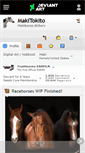 Mobile Screenshot of makitokito.deviantart.com