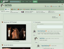 Tablet Screenshot of makitokito.deviantart.com