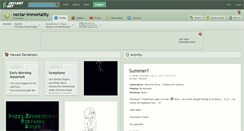 Desktop Screenshot of nectar-immortality.deviantart.com