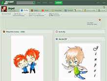 Tablet Screenshot of jinpei.deviantart.com