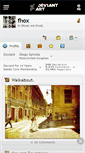 Mobile Screenshot of fhox.deviantart.com