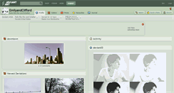 Desktop Screenshot of emilyandclifford.deviantart.com