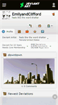 Mobile Screenshot of emilyandclifford.deviantart.com