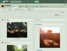 Tablet Screenshot of mocinno.deviantart.com