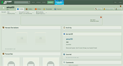 Desktop Screenshot of amux50.deviantart.com