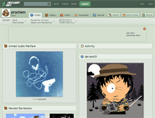 Tablet Screenshot of prochem.deviantart.com
