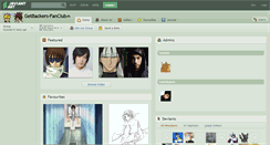 Desktop Screenshot of getbackers-fanclub.deviantart.com