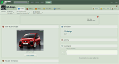 Desktop Screenshot of gz-design.deviantart.com