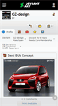 Mobile Screenshot of gz-design.deviantart.com