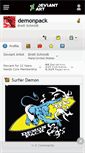 Mobile Screenshot of demonpack.deviantart.com