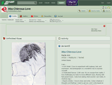 Tablet Screenshot of miss-chievous-love.deviantart.com