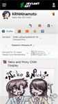 Mobile Screenshot of krnminamoto.deviantart.com