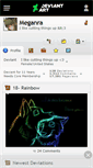 Mobile Screenshot of meganra.deviantart.com