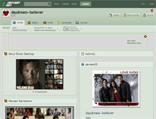 Tablet Screenshot of daydream--believer.deviantart.com