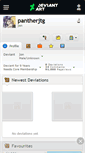 Mobile Screenshot of pantherjtg.deviantart.com
