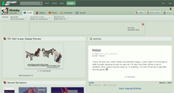 Desktop Screenshot of kinesky.deviantart.com