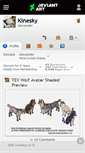 Mobile Screenshot of kinesky.deviantart.com