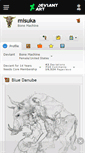 Mobile Screenshot of misuka.deviantart.com