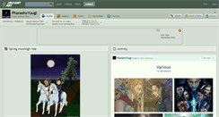 Desktop Screenshot of pharaohxyuugi.deviantart.com