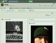 Tablet Screenshot of joguge.deviantart.com
