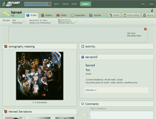 Tablet Screenshot of kawa4.deviantart.com