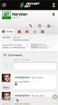Mobile Screenshot of marysian.deviantart.com