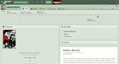 Desktop Screenshot of lokomo-byrne.deviantart.com