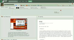 Desktop Screenshot of counteralchemist.deviantart.com