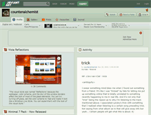 Tablet Screenshot of counteralchemist.deviantart.com