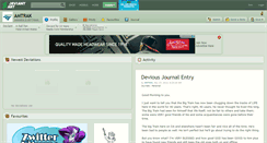 Desktop Screenshot of amtrak.deviantart.com