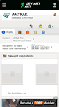 Mobile Screenshot of amtrak.deviantart.com