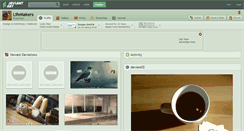 Desktop Screenshot of lifemakers.deviantart.com