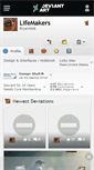 Mobile Screenshot of lifemakers.deviantart.com