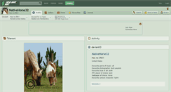 Desktop Screenshot of nativehorse32.deviantart.com
