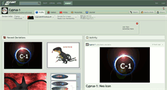 Desktop Screenshot of cyprus-1.deviantart.com