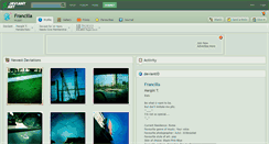 Desktop Screenshot of francilla.deviantart.com