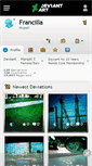 Mobile Screenshot of francilla.deviantart.com