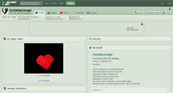 Desktop Screenshot of giuliablackangel.deviantart.com