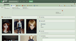 Desktop Screenshot of mochaen.deviantart.com