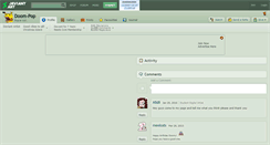 Desktop Screenshot of doom-pop.deviantart.com
