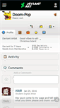 Mobile Screenshot of doom-pop.deviantart.com