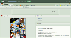 Desktop Screenshot of kitfang.deviantart.com