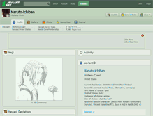 Tablet Screenshot of naruto-ichiban.deviantart.com