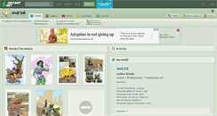 Desktop Screenshot of andr3sb.deviantart.com