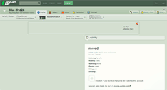 Desktop Screenshot of blue-bird24.deviantart.com