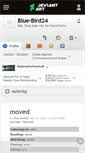 Mobile Screenshot of blue-bird24.deviantart.com