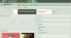 Desktop Screenshot of alice-teh-yay.deviantart.com
