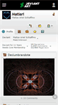 Mobile Screenshot of matiari.deviantart.com