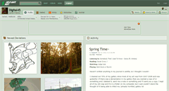 Desktop Screenshot of digital45.deviantart.com